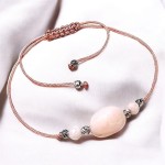 Bransoletka na miłość z Opalem różowym poczucie spokoju  wyciszenia